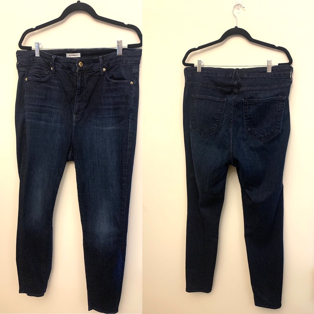 Dark Good American Jeans